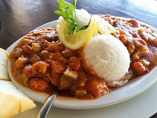 New Orleans dishes - etouffee