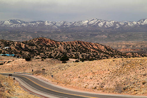 Road to Taos, New Mexico