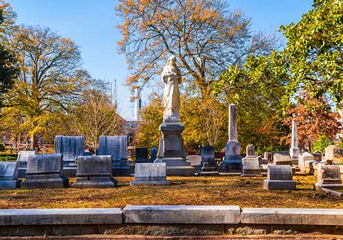 Oakland Cemetery in Atlanta, GA