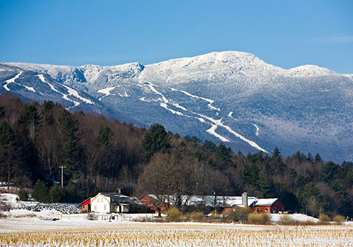 Skiing in Stowe, Vermont