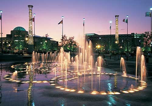 Centennial Olympic Park in Atlanta, GA