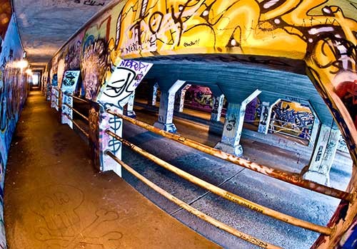 Art at the Krog Street Tunnel in Atlanta, Georgia