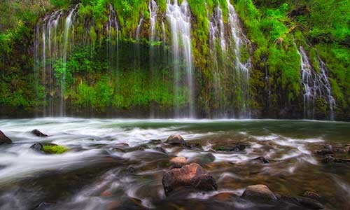Mossbrae Falls, California