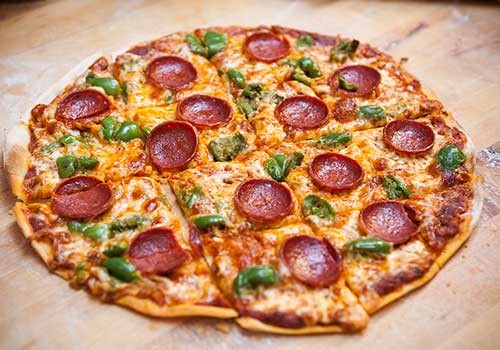 St. Louis style pizza