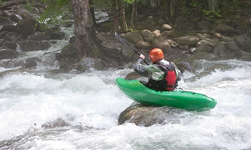 Whitewater rafting on the Nantahala, Ocoee, Big Pigeon, and Lower Pigeon rivers