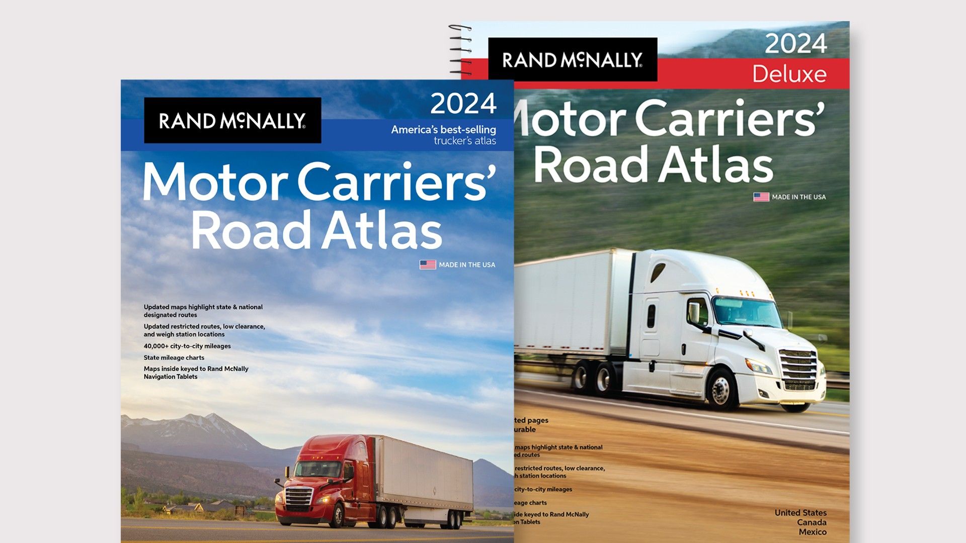 Rand McNally 2024 Motor Carriers’ Road Atlas